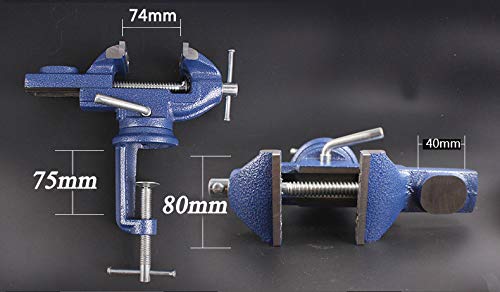 MYTEC Home Vise Universal Rotate 360؟ ملزمة العمل، 3.2 بوصة - Image 2